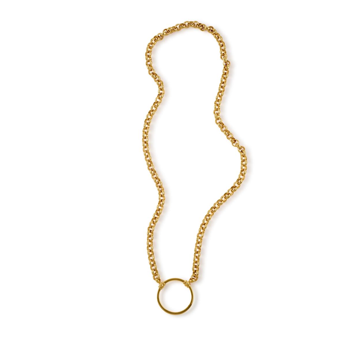 LA LOOP x SEOULFULL | GOLD LINK NECKLACE - PATENTED ART FOR
