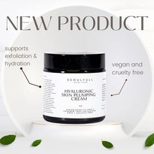 Load image into Gallery viewer, SEOULFULL SKIN - HYALURONIC FACE PLUMPING CREAM (DAY+NIGHT) (4 oz)