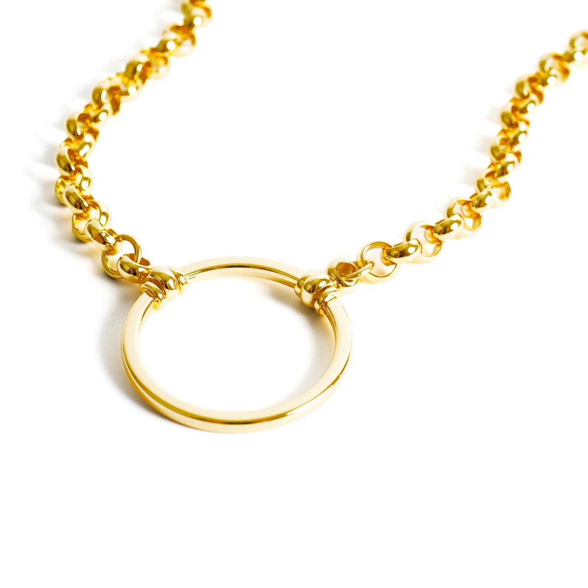 LA LOOP x SEOULFULL | GOLD LINK NECKLACE - PATENTED ART FOR
