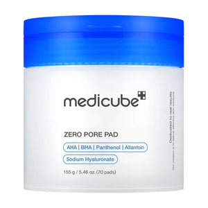 Medicube Zero Pore Pads 2.0, Dual-Textured Facial Toner Pads for Exfoliation and Pore Care